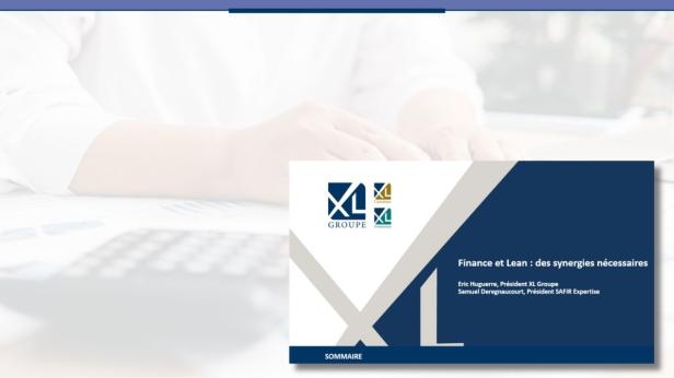 Finance et Lean : Des synergies nécessaires - Présentation